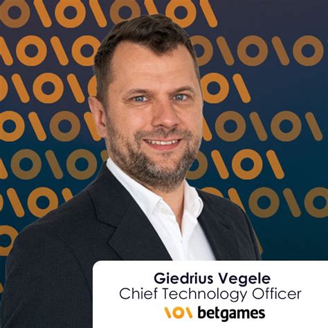 BetGames appoints Giedrius Vegele as new CTO 